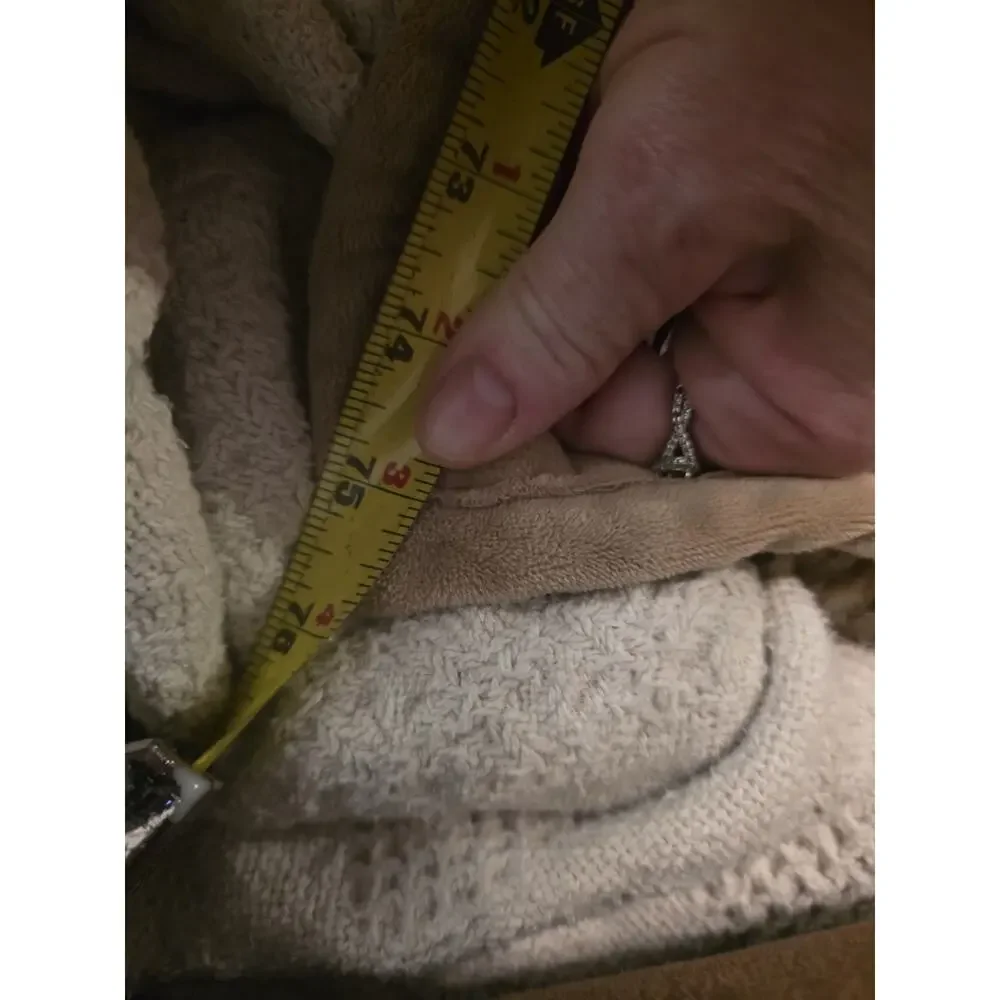 RARE Pottery Barn Blanket Faux Fur Caramel Ombre 80